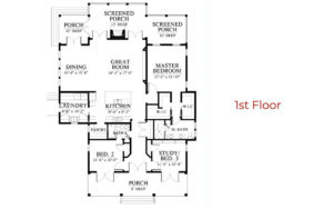 Port Arthur Home Plan Floorplan